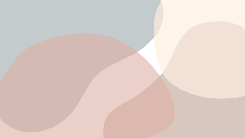 Imagem abstrata em tons suaves representando bem-estar e saúde mental.