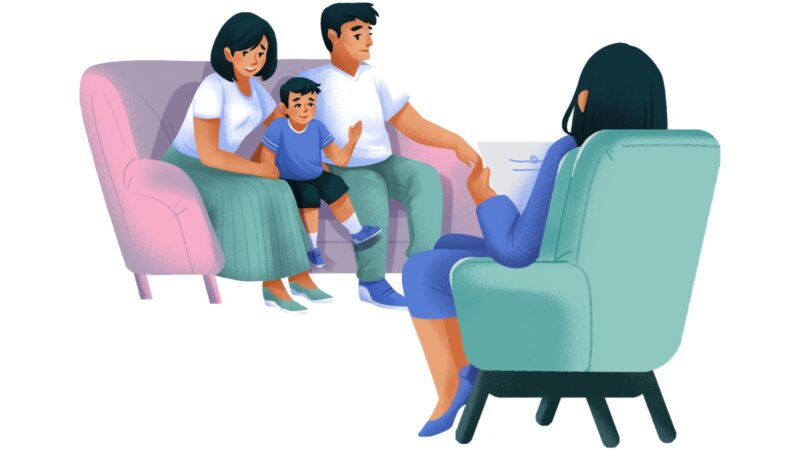 Acolhimento familiar durante manejo de crise em saúde mental com escuta qualificada